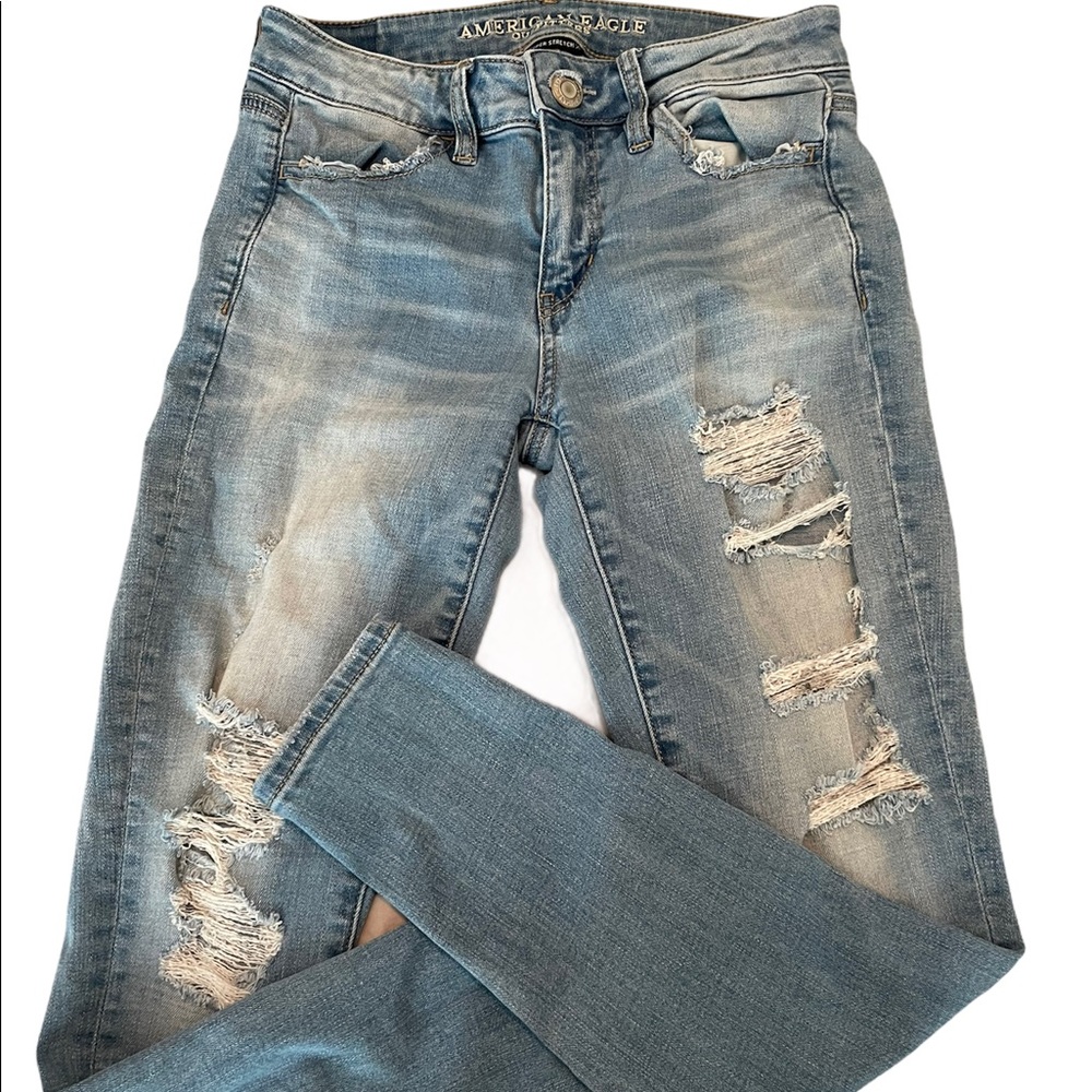 American Eagle high rise jeans